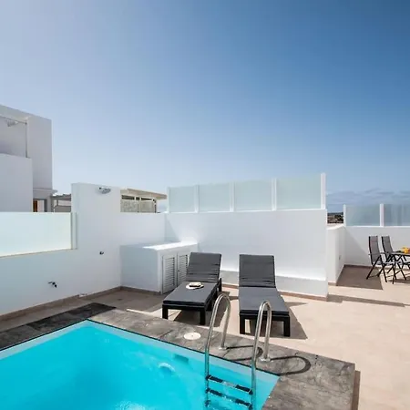 Casa Leize Piscina Climatizada, Vistas & Ac 10 Minutes Walk From Marina Rubicon * Playa Blanca (Lanzarote)
