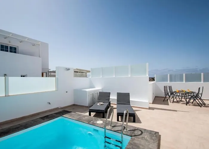 Casa Leize Piscina Climatizada, Vistas & Ac 10 Minutes Walk From Marina Rubicon * Playa Blanca (Lanzarote)